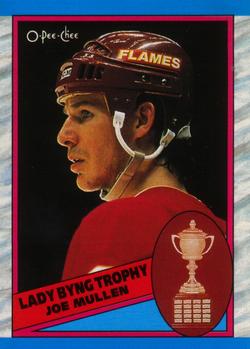 #324 Joe Mullen - Calgary Flames - 1989-90 O-Pee-Chee Hockey