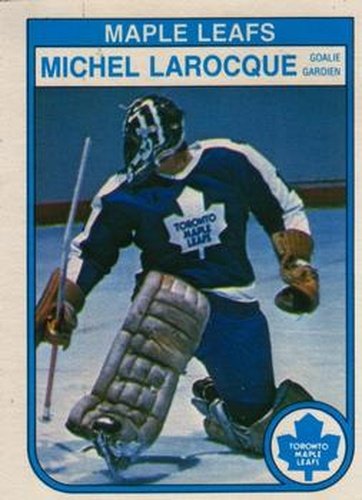 #324 Michel Larocque - Toronto Maple Leafs - 1982-83 O-Pee-Chee Hockey