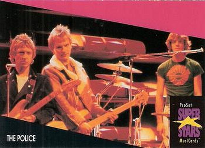 #324 The Police - 1991 Pro Set SuperStars MusiCards