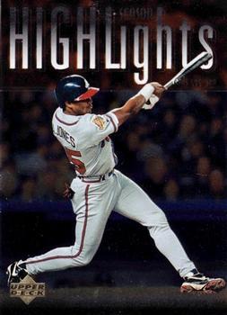 #324 Andruw Jones - Atlanta Braves - 1997 Upper Deck Baseball