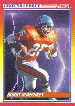 #324 Bobby Humphrey - Denver Broncos - 1990 Score Football