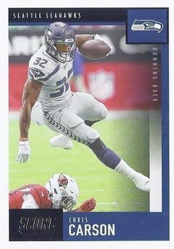 #324 Chris Carson - Seattle Seahawks - 2020 Score Football