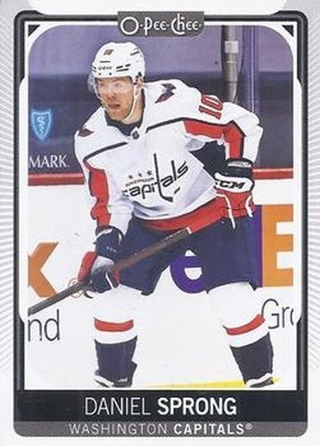 #324 Daniel Sprong - Washington Capitals - 2021-22 O-Pee-Chee Hockey