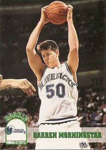 #324 Darren Morningstar - Dallas Mavericks - 1993-94 Hoops Basketball