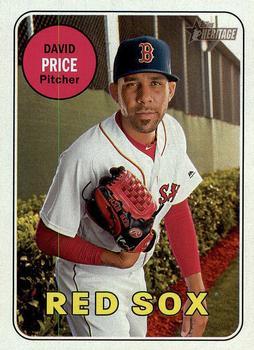 #324 David Price - Boston Red Sox - 2018 Topps Heritage Baseball