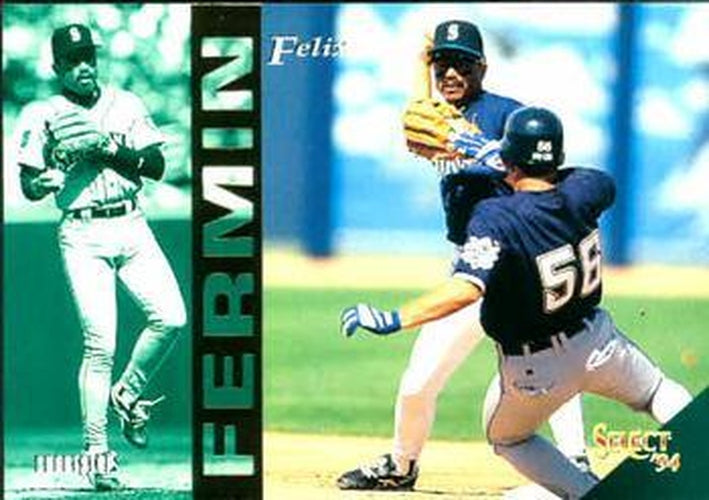 #324 Felix Fermin - Seattle Mariners - 1994 Select Baseball