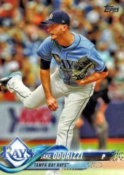 #324 Jake Odorizzi - Tampa Bay Rays - 2018 Topps Baseball