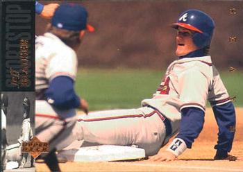 #324 Jeff Blauser - Atlanta Braves - 1994 Upper Deck Baseball