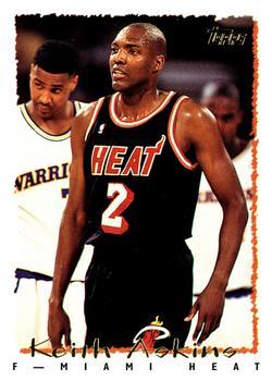#324 Keith Askins - Miami Heat - 1994-95 Topps Basketball