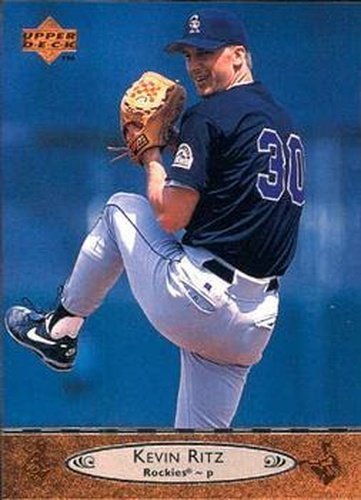 #324 Kevin Ritz - Colorado Rockies - 1996 Upper Deck Baseball