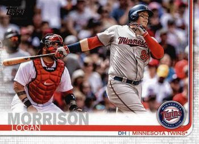 #324 Logan Morrison - Minnesota Twins - 2019 Topps Baseball
