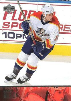 #324 Marcus Nilson - Florida Panthers - 2003-04 Upper Deck Hockey