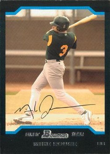 #324 Mike Rouse - Oakland Athletics - 2004 Bowman Baseball