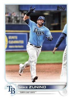 #324 Mike Zunino - Tampa Bay Rays - 2022 Topps Baseball