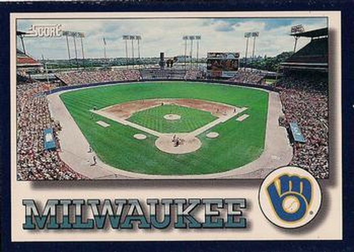 #324 Milwaukee Brewers - Milwaukee Brewers -1994 Score Baseball