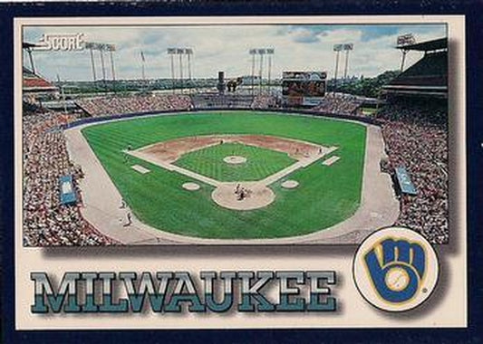 #324 Milwaukee Brewers - Milwaukee Brewers -1994 Score Baseball