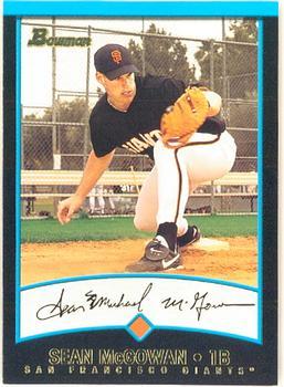 #324 Sean McGowan - San Francisco Giants - 2001 Bowman Baseball