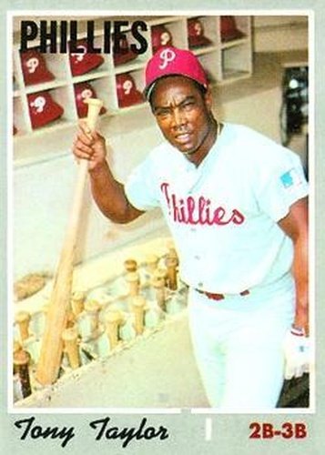 #324 Tony Taylor - Philadelphia Phillies - 1970 Topps Baseball