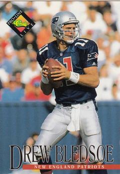 #324 Drew Bledsoe - New England Patriots - 1994 Pro Line Live Football