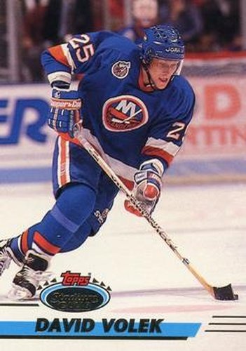 #324 David Volek - New York Islanders - 1993-94 Stadium Club Hockey