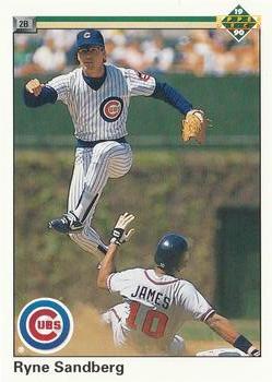 #324 Ryne Sandberg - Chicago Cubs - 1990 Upper Deck Baseball