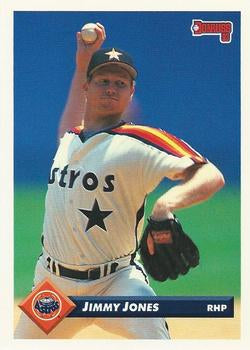 #324 Jimmy Jones - Houston Astros - 1993 Donruss Baseball