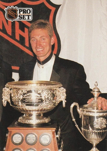 #324 Wayne Gretzky - 1991-92 Pro Set Hockey