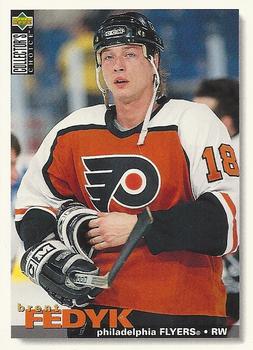 #324 Brent Fedyk - Philadelphia Flyers - 1995-96 Collector's Choice Hockey