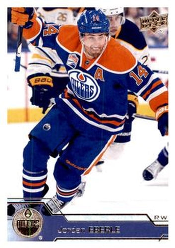 #324 Jordan Eberle - Edmonton Oilers - 2016-17 Upper Deck Hockey