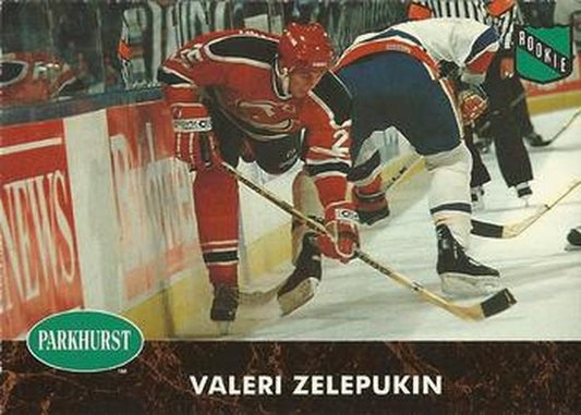 #324 Valeri Zelepukin - New Jersey Devils - 1991-92 Parkhurst Hockey