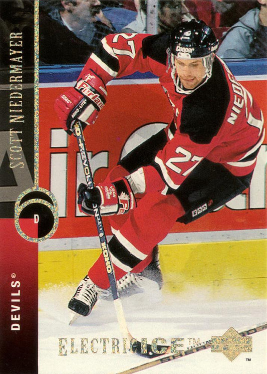 #324 Scott Niedermayer - New Jersey Devils - 1994-95 Upper Deck Hockey - Electric Ice