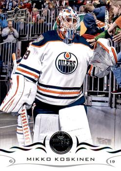 #325 Mikko Koskinen - Edmonton Oilers - 2018-19 Upper Deck Hockey