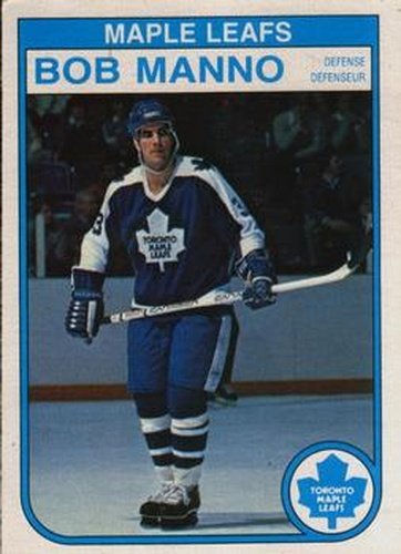 #325 Bob Manno - Toronto Maple Leafs - 1982-83 O-Pee-Chee Hockey