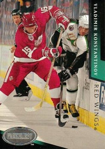 #325 Vladimir Konstantinov - Detroit Red Wings - 1993-94 Parkhurst Hockey