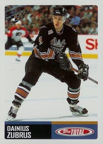 #325 Dainius Zubrus - Washington Capitals - 2002-03 Topps Total Hockey