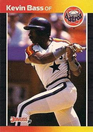 #325 Kevin Bass - Houston Astros - 1989 Donruss Baseball