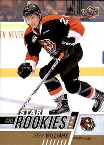 #325 Josh Williams - Medicine Hat Tigers - 2017-18 Upper Deck CHL Hockey