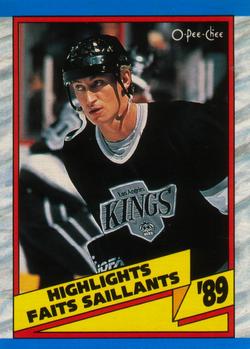 #325 Wayne Gretzky - Los Angeles Kings - 1989-90 O-Pee-Chee Hockey