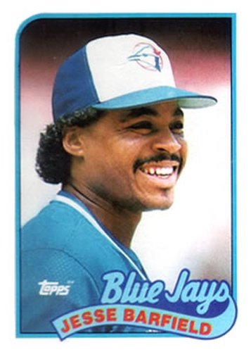 #325 Jesse Barfield - Toronto Blue Jays - 1989 Topps Baseball