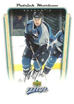 #325 Patrick Marleau - San Jose Sharks - 2005-06 Upper Deck MVP Hockey