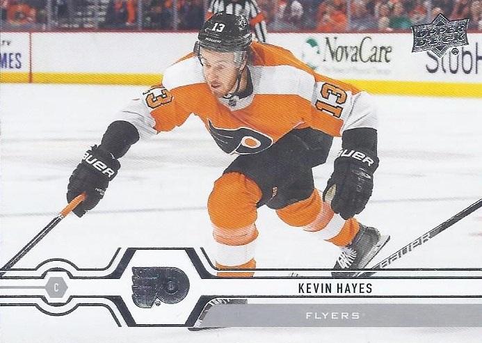 #325 Kevin Hayes - Philadelphia Flyers - 2019-20 Upper Deck Hockey