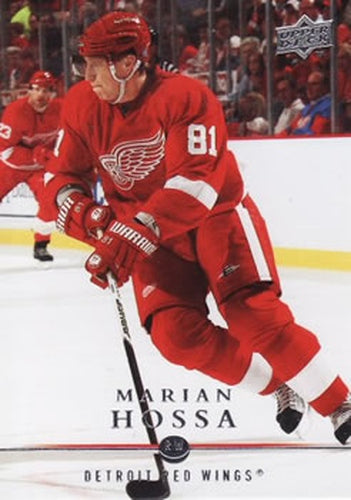 #325 Marian Hossa - Detroit Red Wings - 2008-09 Upper Deck Hockey