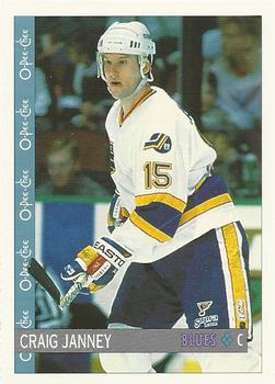 #325 Craig Janney - St. Louis Blues - 1992-93 O-Pee-Chee Hockey