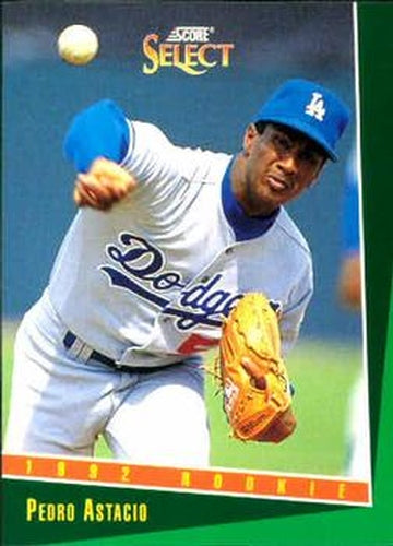 #325 Pedro Astacio - Los Angeles Dodgers - 1993 Select Baseball