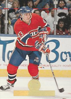 #325 Patrice Brisebois - Montreal Canadiens - 1994-95 Leaf Hockey