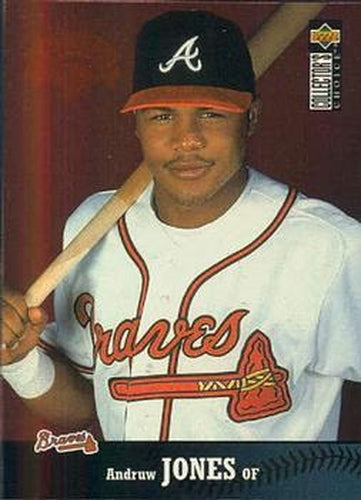 #325 Andruw Jones - Atlanta Braves - 1997 Collector's Choice Baseball