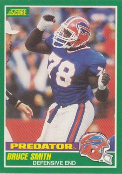 #325 Bruce Smith - Buffalo Bills - 1989 Score Football