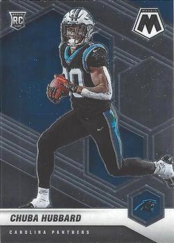 #325 Chuba Hubbard - Carolina Panthers - 2021 Panini Mosaic Football