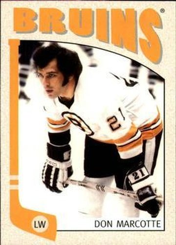 #325 Don Marcotte - Boston Bruins - 2004-05 In The Game Franchises US East Hockey