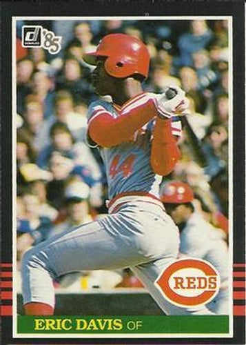 #325 Eric Davis - Cincinnati Reds - 1985 Donruss Baseball